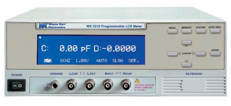 WK3200 SERIES 100KHz,200KHz Programmable LCR Meter
